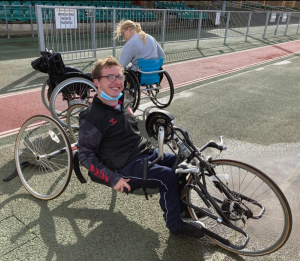 Yate Athletic Club Adaptive and Para race chair
